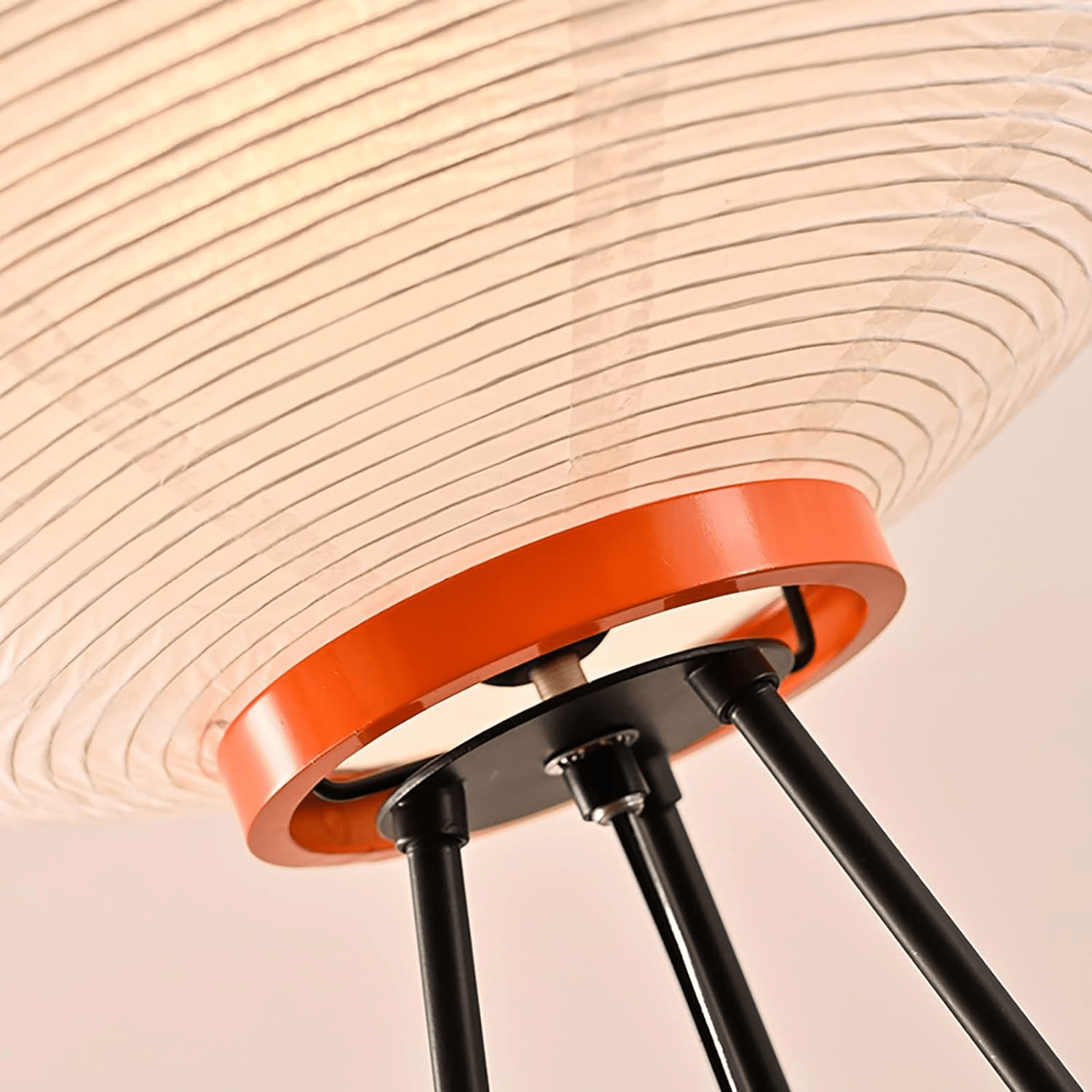 KairoLuma Reispapier-Stehlampe – Minimalistischer japanischer Stil | Lersk