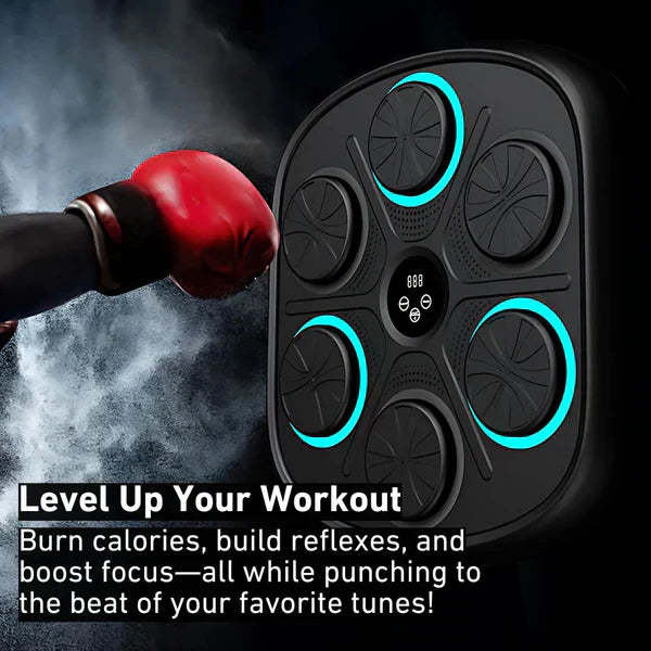 MeloFit Boxing Trainer With Bluetooth For Home Workouts | Lersk
