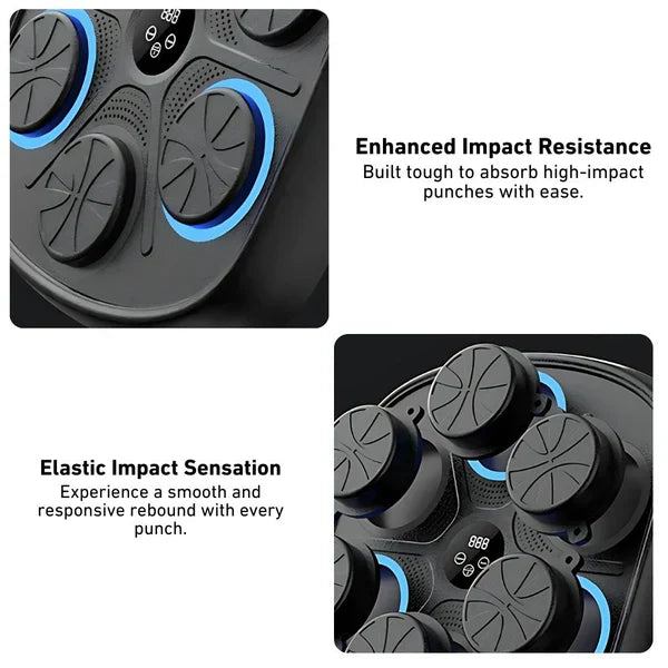 MeloFit Boxing Trainer With Bluetooth For Home Workouts | Lersk