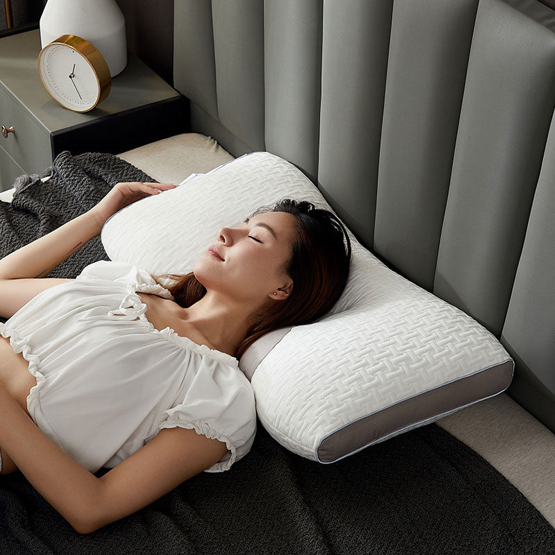 AstraNest Hybrid Neck and Shoulder Pillow for Back and Side Sleepers All Night | Lersk