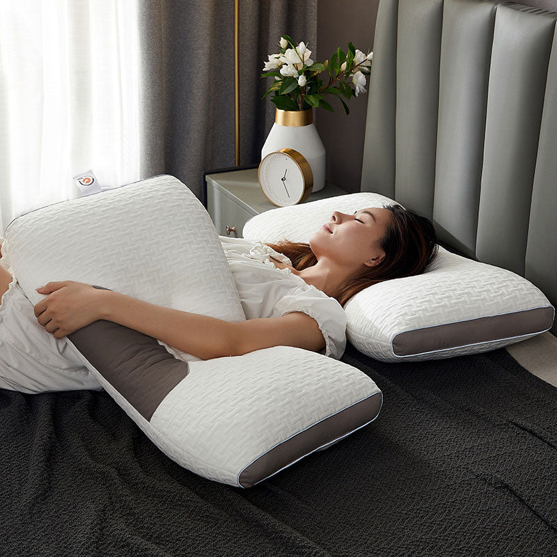 NexaCloud Neck & Shoulder Pillow for Back or Side Sleepers | Lersk
