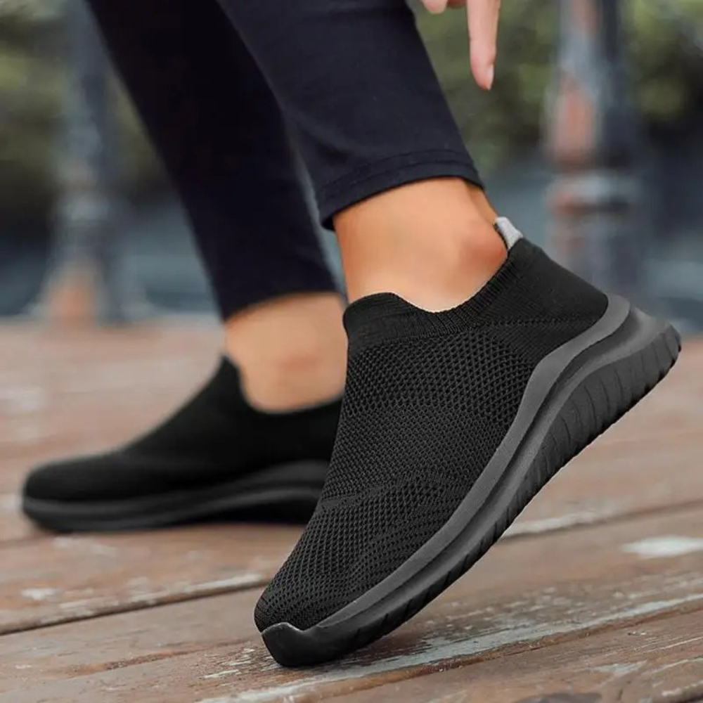 Orthopedic Slip On Sneakers For Wide Toe Comfort And Breathable Everyday Wear | Lersk