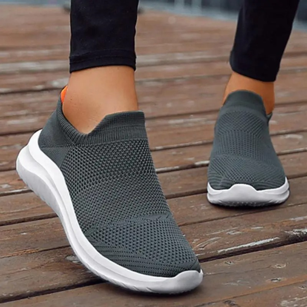 Orthopedic Slip On Sneakers For Wide Toe Comfort And Breathable Everyday Wear | Lersk