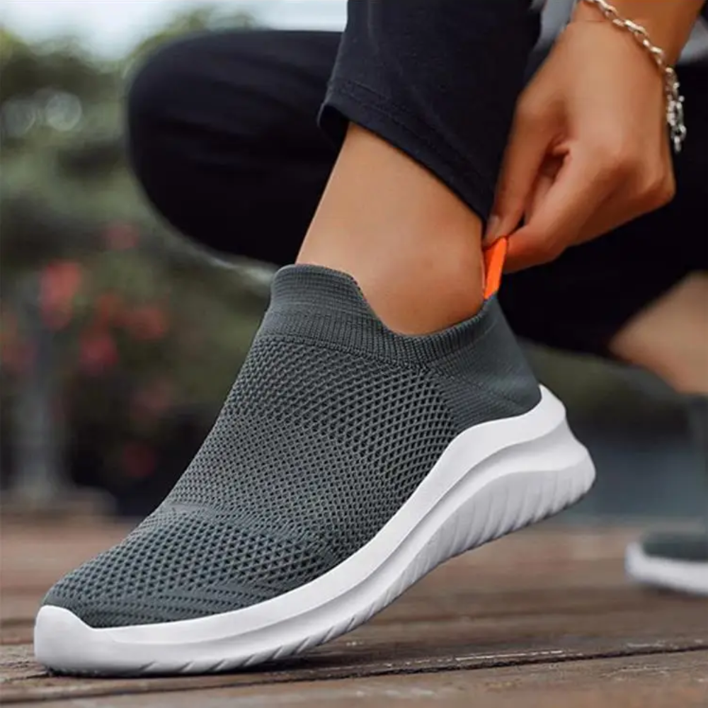 Orthopedic Slip On Sneakers For Wide Toe Comfort And Breathable Everyday Wear | Lersk