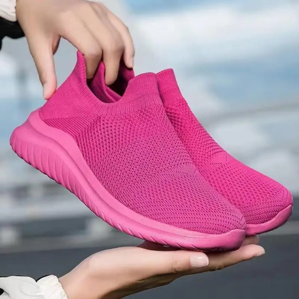 Orthopedic Slip On Sneakers For Wide Toe Comfort And Breathable Everyday Wear | Lersk