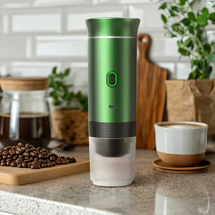 Máquina de Café Nano Portátil para Viajantes 20 Bar de Pressão Qualidade de Café | Lersk