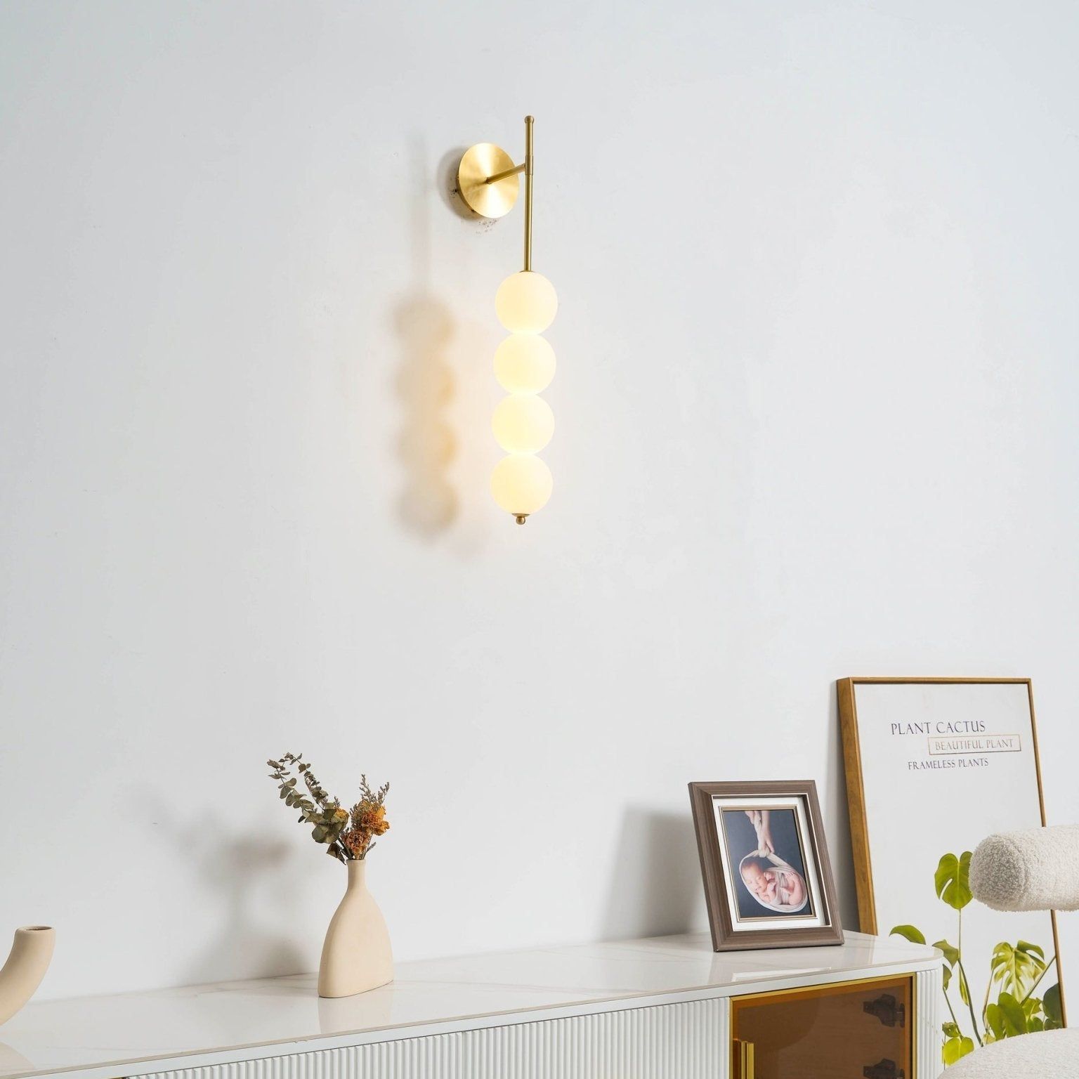 Lyra Orb Wall Sconce LED Ambient Lighting For Hallways | Lersk