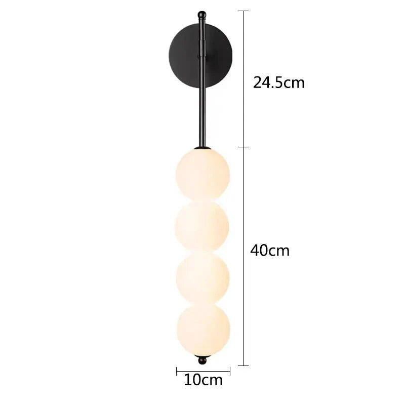 Lyra Orb Wall Sconce LED Ambient Lighting For Hallways | Lersk