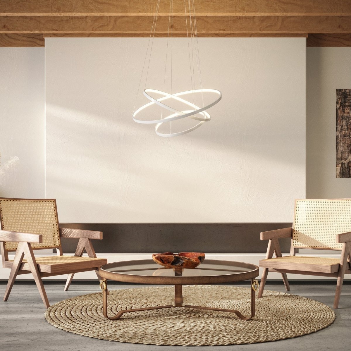 NovaHalo LED Pendant Light With Remote Control Dimmer | Lersk