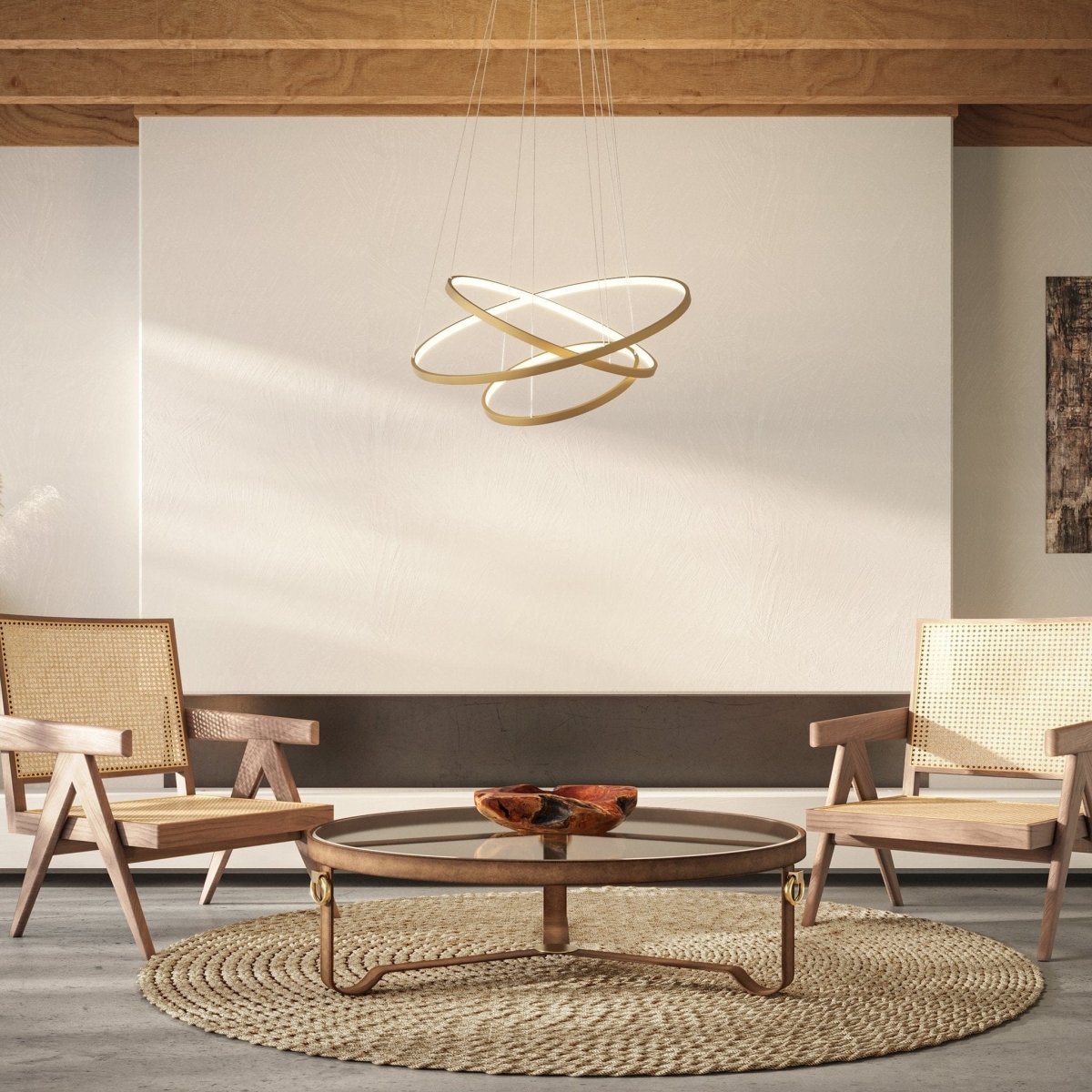 NovaHalo LED Pendant Light With Remote Control Dimmer | Lersk