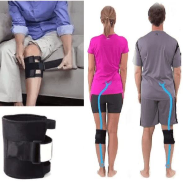 Quellia Knee Support Targeted Acupressure Behind the Knee for Sciatic Comfort | Lersk