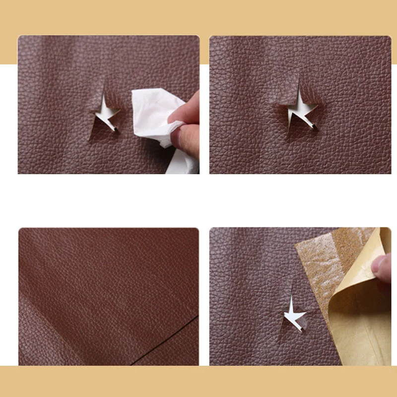 NovaPatch selbstklebendes PU-Leder-Patch zuschneidbar 50x137cm | Lersk