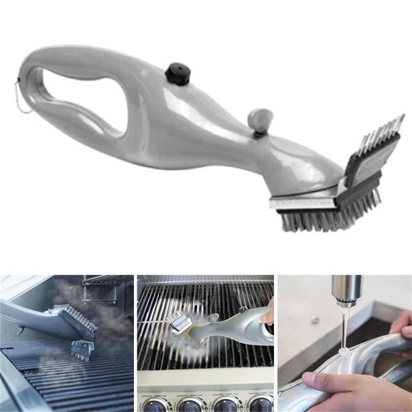 GrillEase Dampgrillbørste, ergonomisk, opvaskemaskinesikker | Lersk
