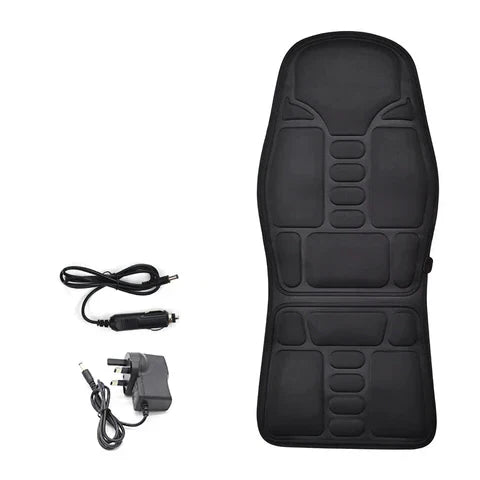 AstraRelief Elite Opvarmet Massagepude til Ryg og Nakke | Lersk