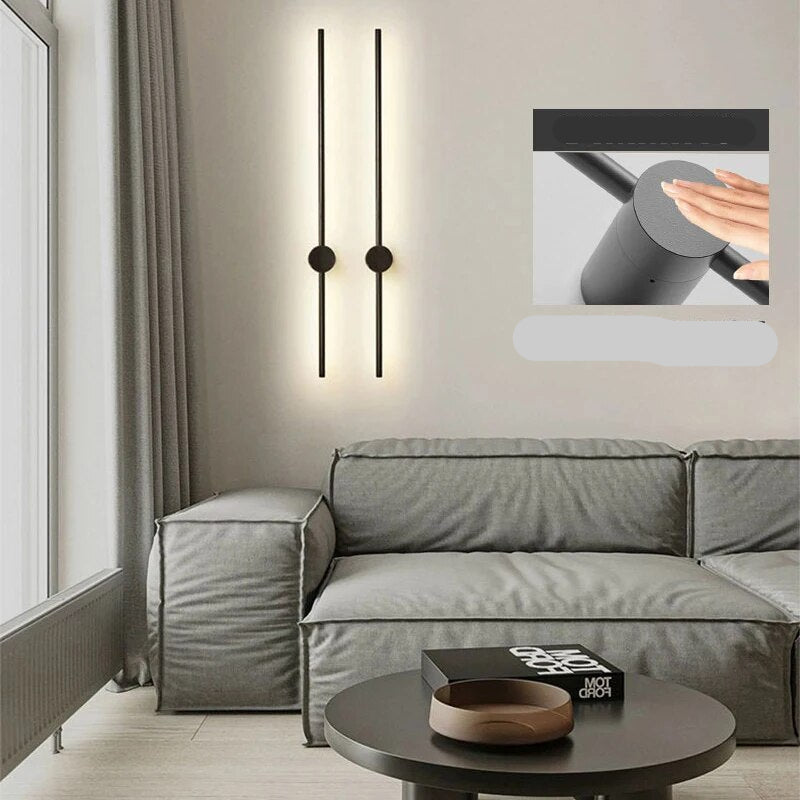 NordicShine Minimalist LED Wall Lamp Elegant Ambient Lighting for Modern Homes | Lersk