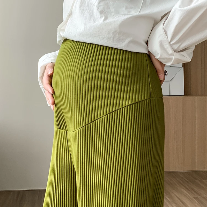 Pantaloni pentru gravide cu volănașe | Lersk
