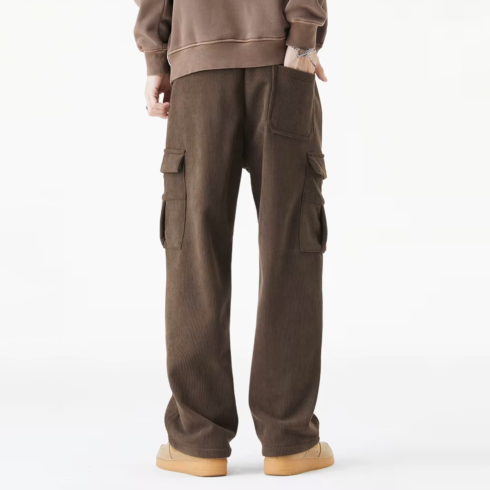 Manšestrové kalhoty s fleecovou podšívkou | Lersk