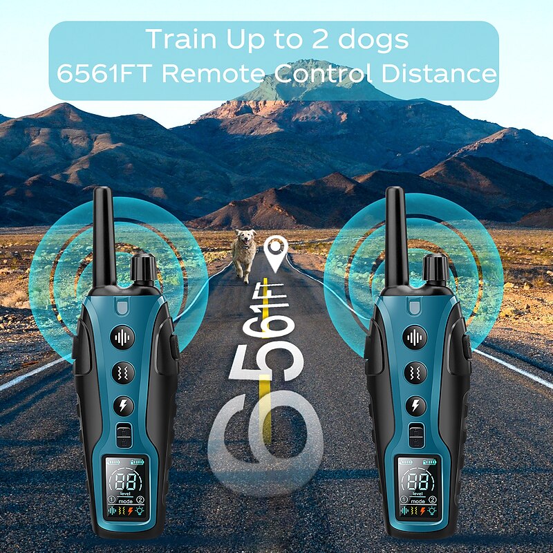 AstraGuard Pro Fernhundetrainingshalsband 2000m Reichweite