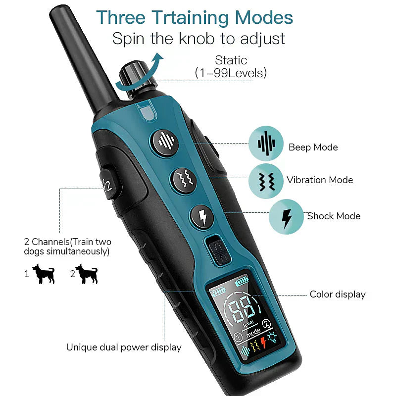 AstraGuard Pro Fernhundetrainingshalsband 2000m Reichweite