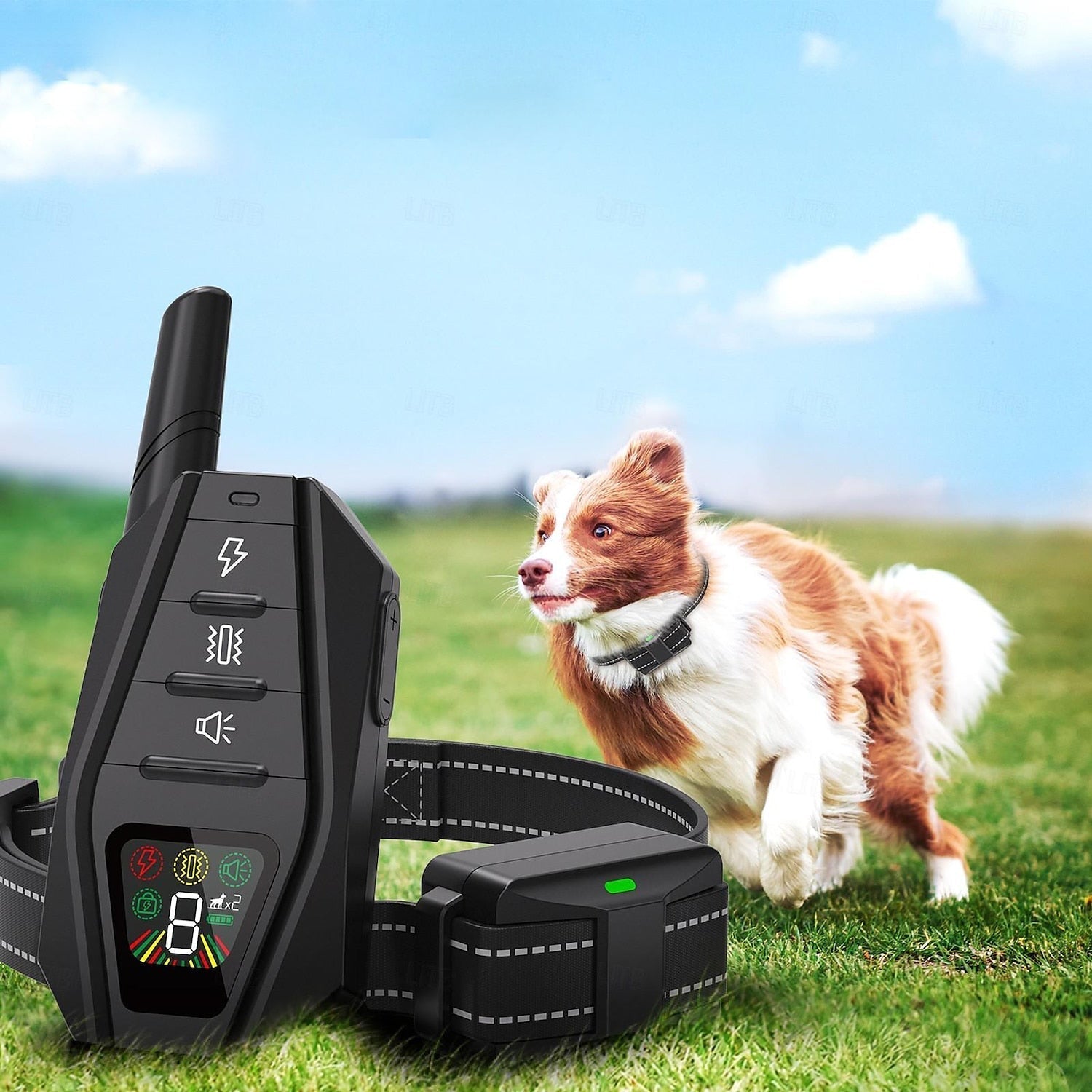 AstraTrail Pro Fernhundehalsband IPX7 wasserdichtes Training