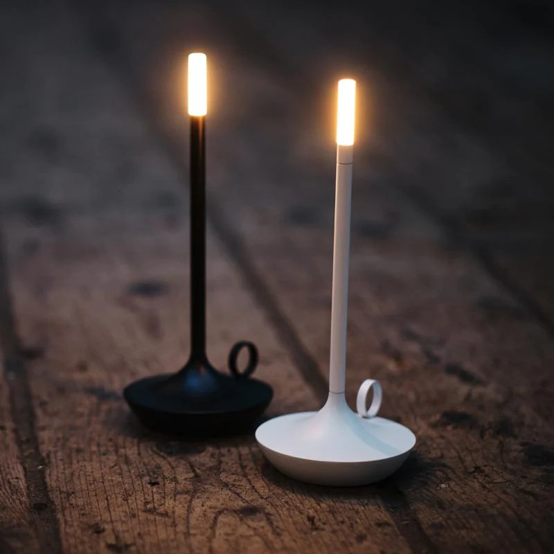 Nordic Candlestick Light Elegant Slim Silhouette With Subtle Sheen For Modern Homes | Lersk