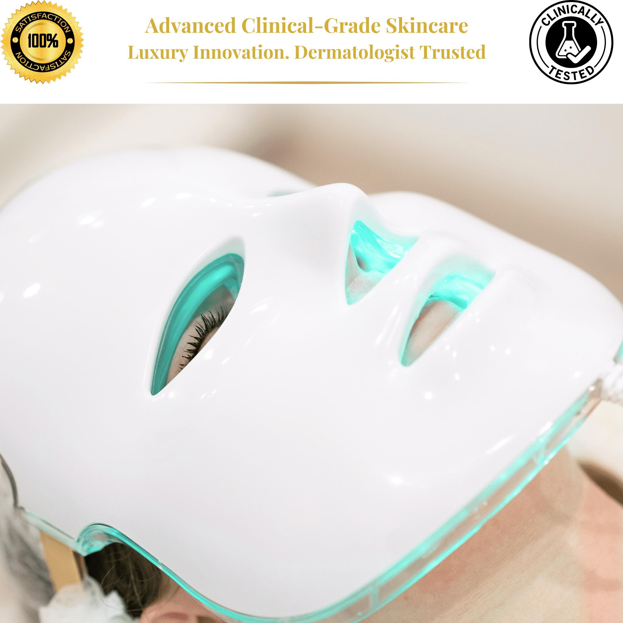 Photon Therapy Mask For Aging Skin Brightens Tightens Firms | Lersk