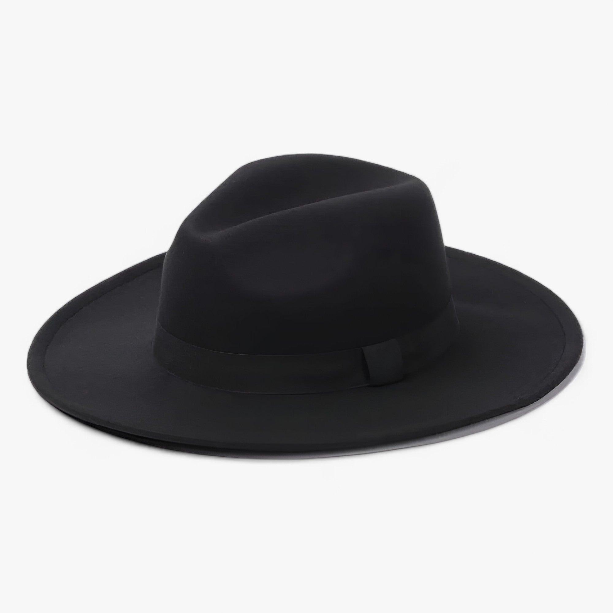 Unisex Vintage Wool Fedora Hat With Wide Brim, Classic Winter Style for Men and Women | Lersk