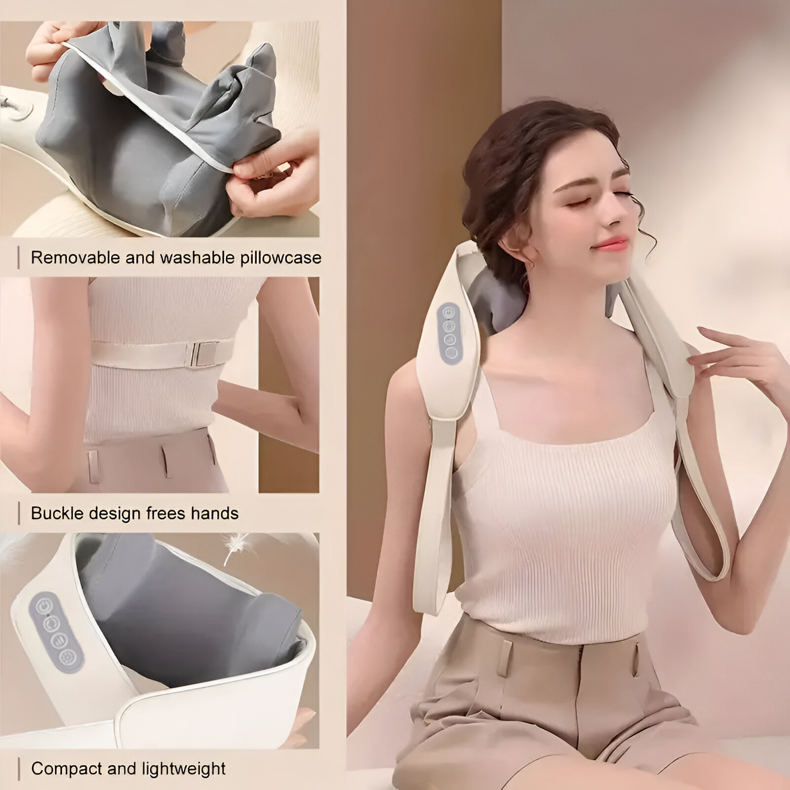 TheraLuxe Elite Electric Neck And Shoulder Massager | Lersk