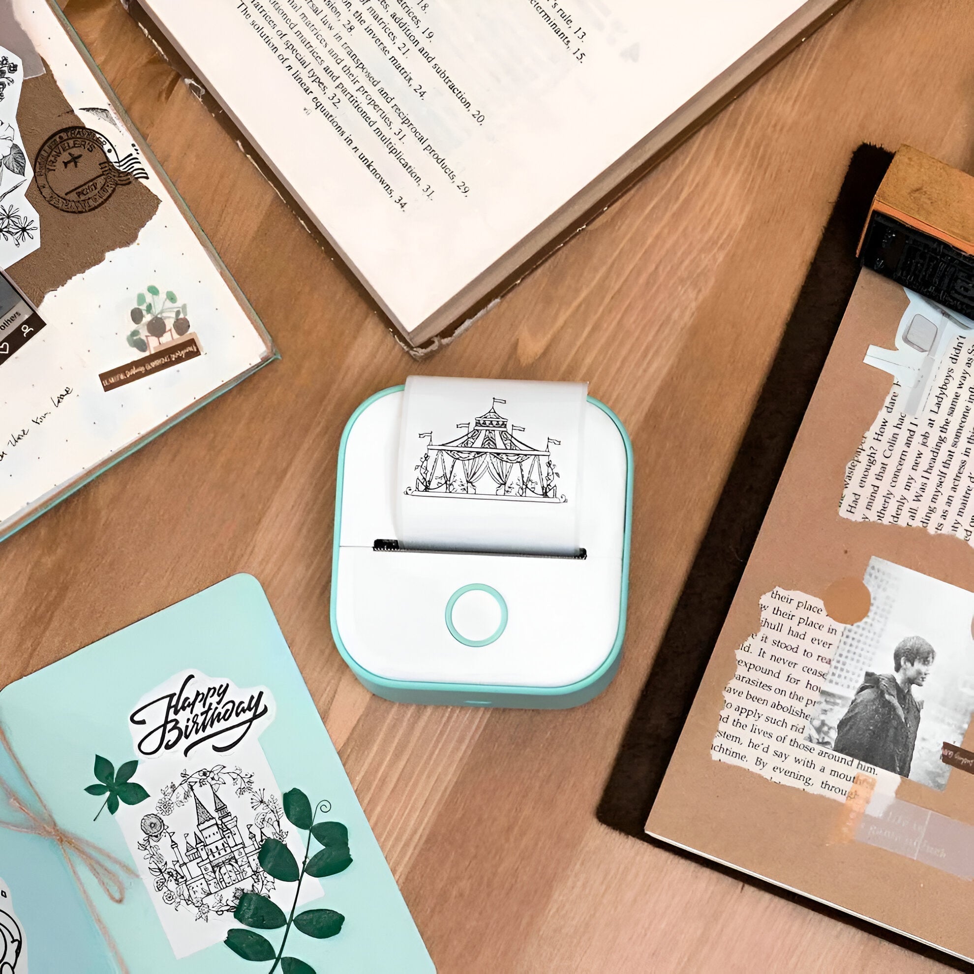 PockPrint Pocket Bluetooth Mini Sticker Printer til Fotos | Lersk