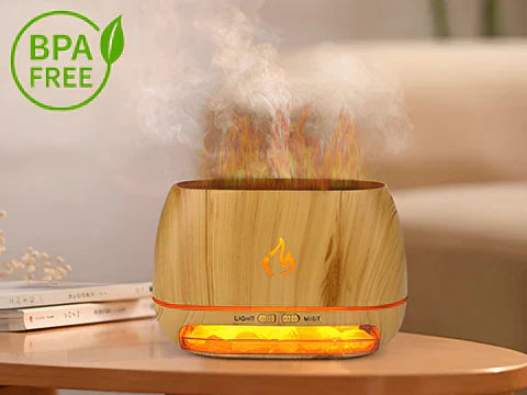 Aeris Himalaya-Salzstein-Diffusor 3-in-1 für ein ruhiges Zuhause | Lersk