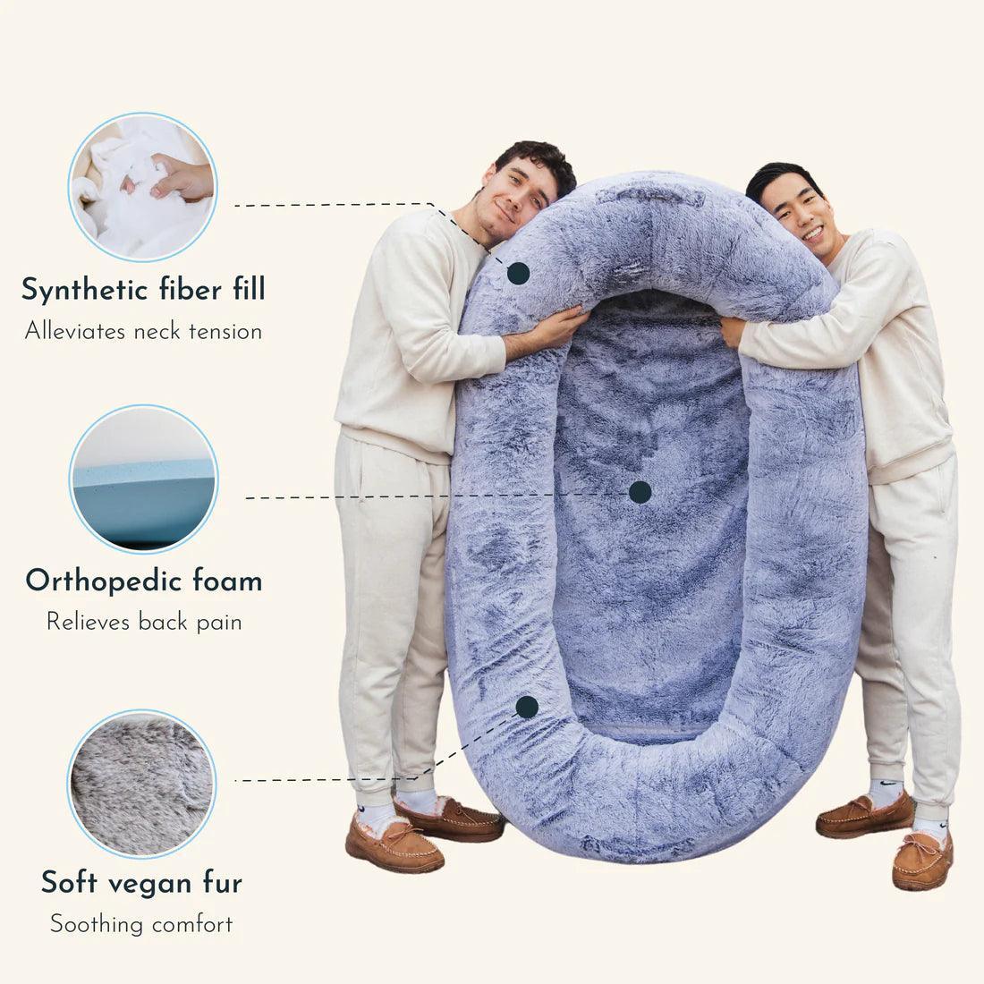 PawMingle Duo Lounge postel pro společné mazlení psů | Lersk