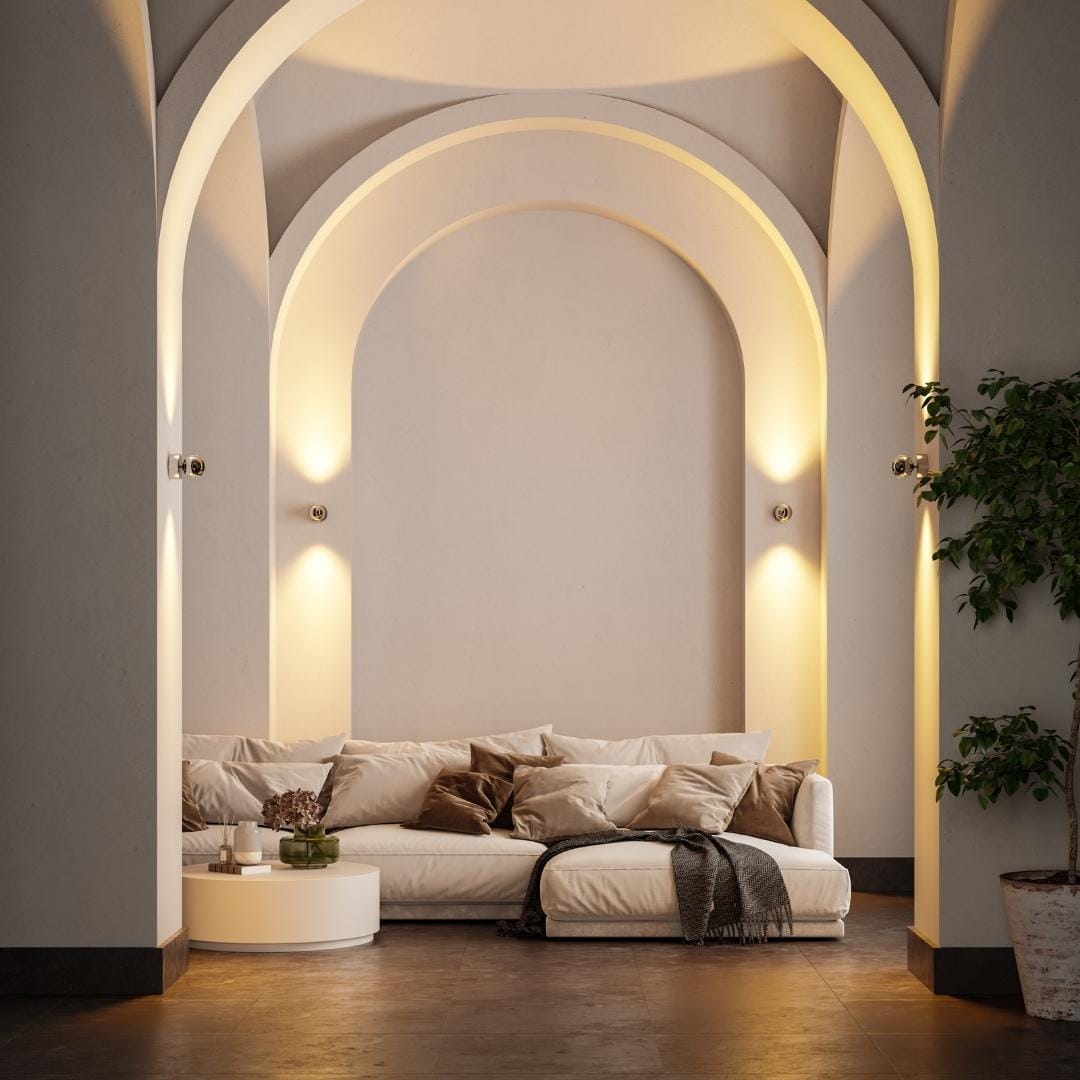 LumaArc Rotating LED Wall Lamp With Remote Control | Lersk