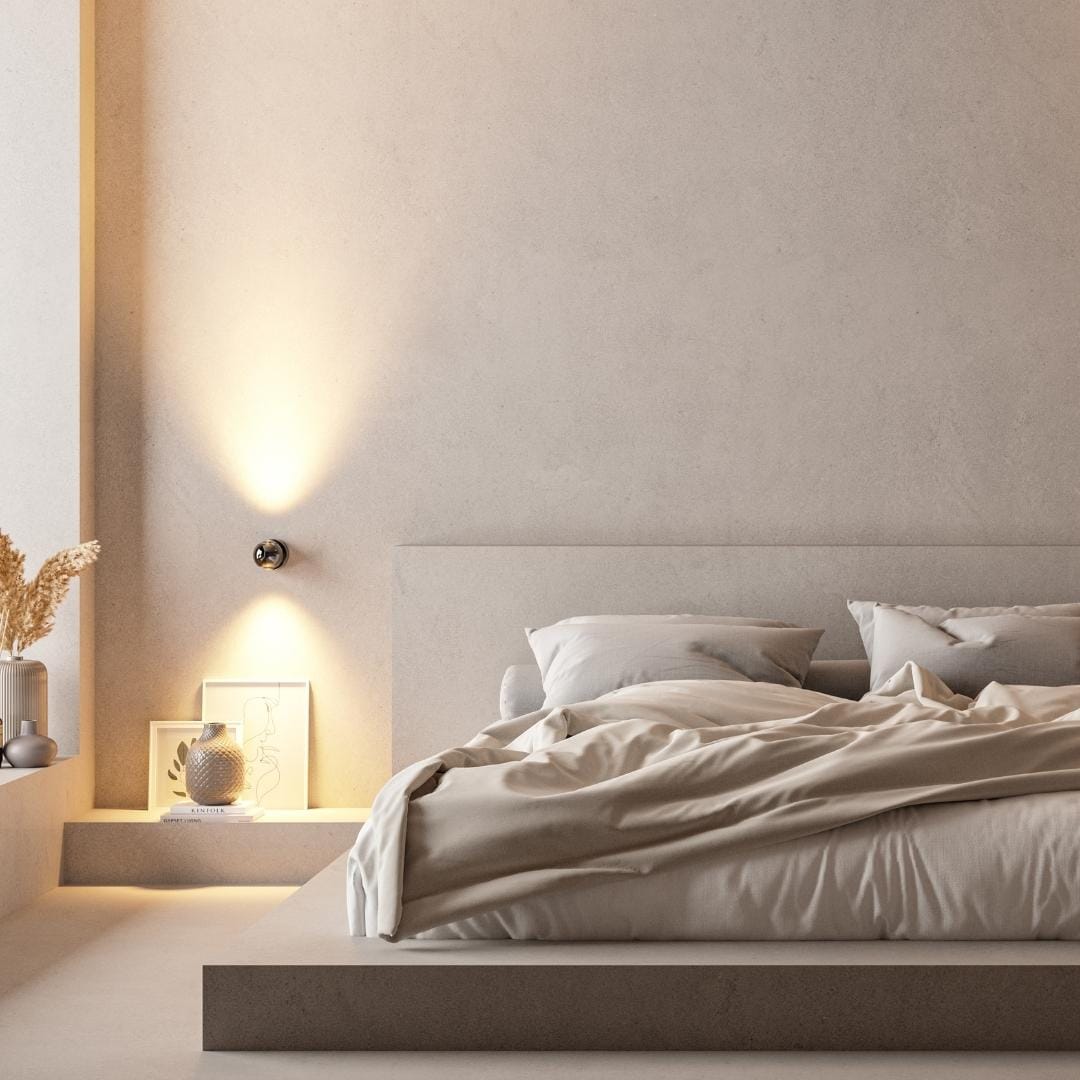 LumaArc Rotating LED Wall Lamp With Remote Control | Lersk