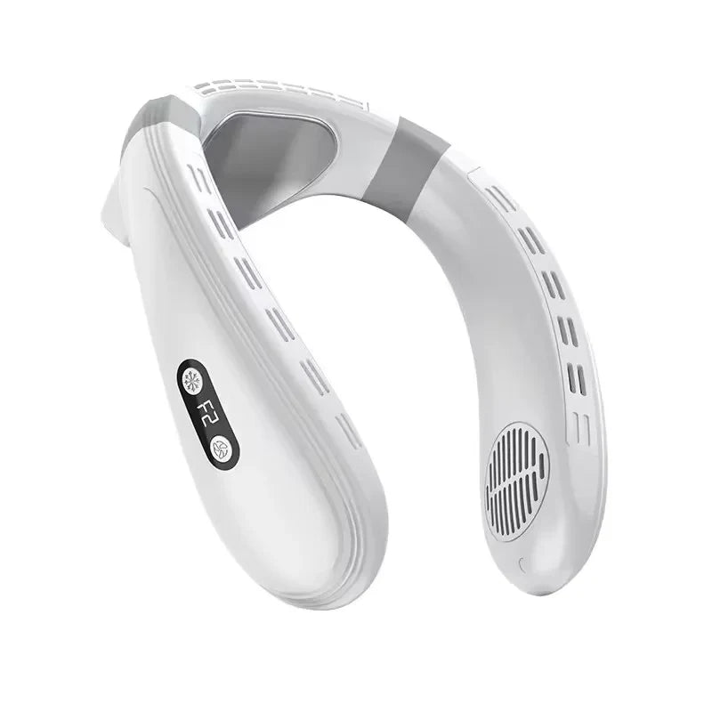 Portable Neck Fan Rechargeable Battery Clip-On Adjustable | Lersk