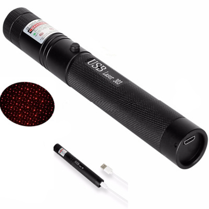 Wiederaufladbare Hochleistungs-Laserpointer-Taschenlampe | Lersk