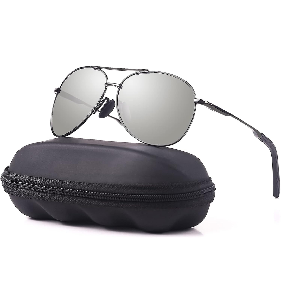 Joey Polarized Aviator Sunglasses With UV400 Protection | Lersk