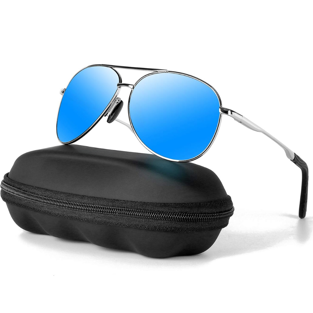 Joey Polarized Aviator Sunglasses With UV400 Protection | Lersk