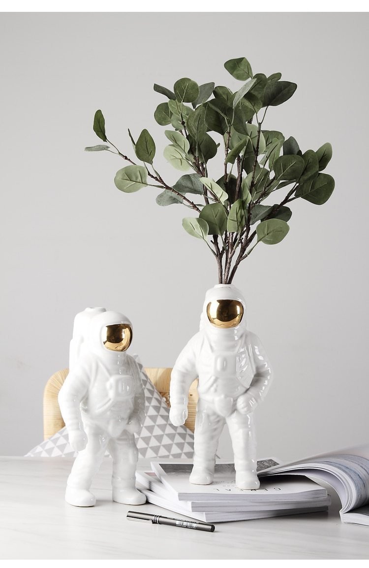 AstroVoyage Orb Vase Space Themed Home Decor Accent | Lersk
