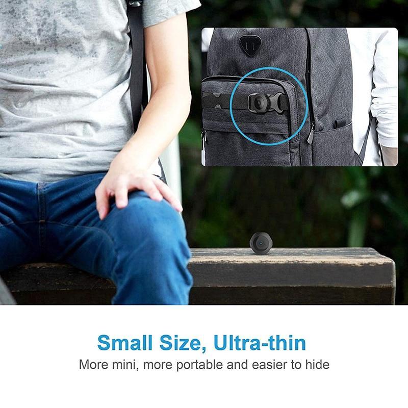 Nexara Mini WiFi Sikkerhedskamera 1080P HD Natvision 30 Fod Tovejskommunikation | Lersk