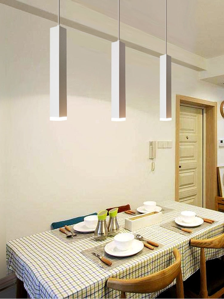 Elorra Cylinder Pipe LED Pendant Light Dimmable Aluminum | Lersk