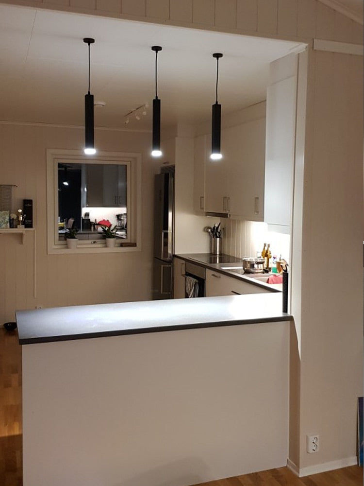 Elorra Cylinder Pipe LED Pendant Light Dimmable Aluminum | Lersk