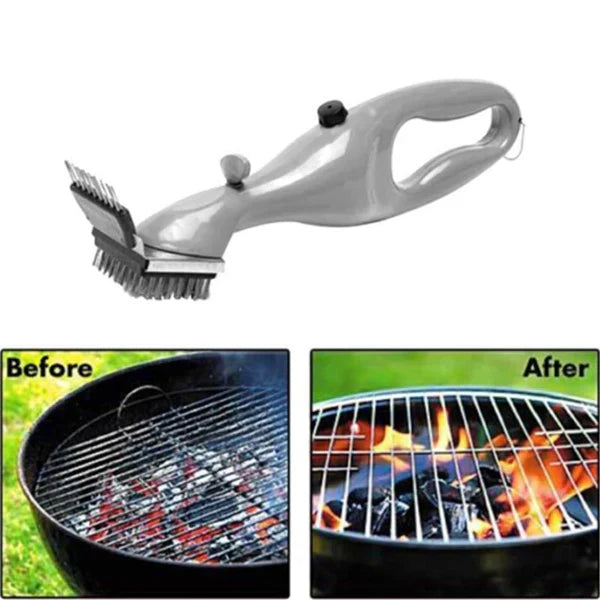 GrillEase Dampgrillbørste, ergonomisk, opvaskemaskinesikker | Lersk
