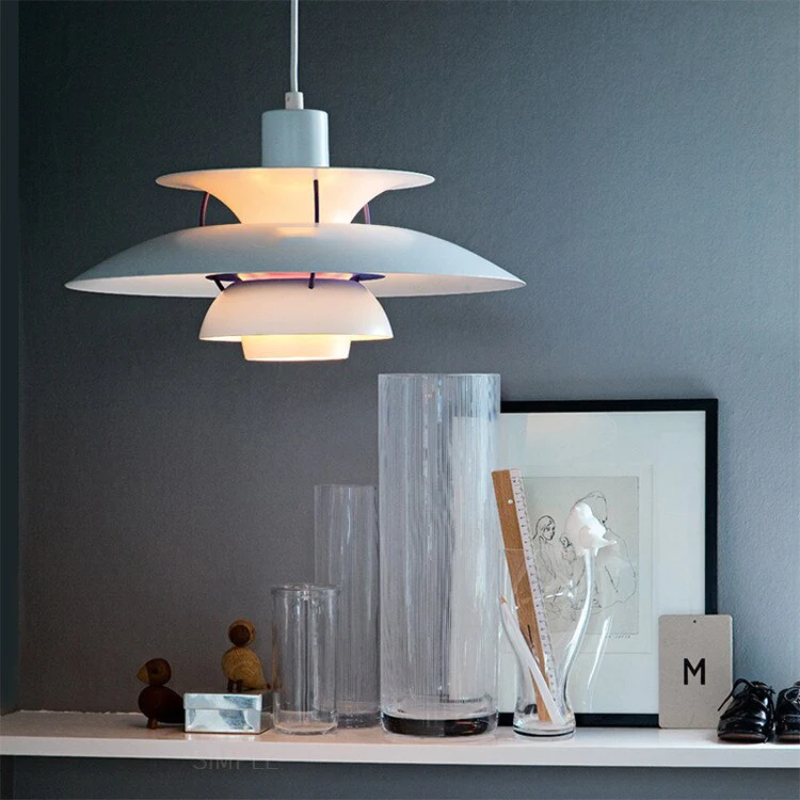 Multicolored Layered Pendant Lamp | Lersk