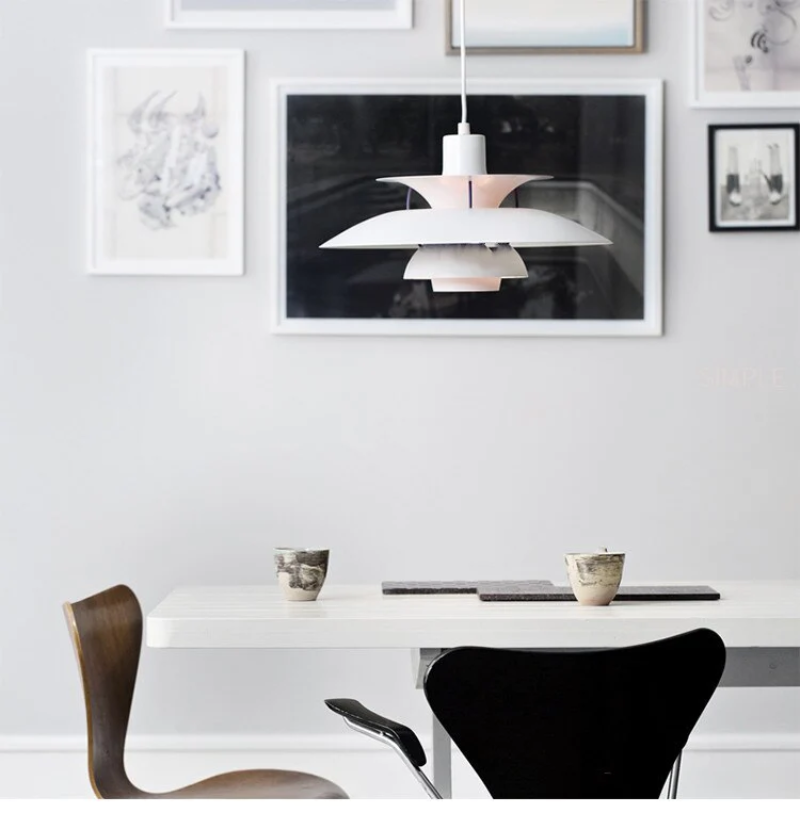 Multicolored Layered Pendant Lamp | Lersk