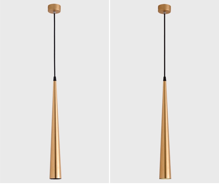Lampada a sospensione a cono LED NovaCrest | Apparecchio moderno in alluminio | Lersk