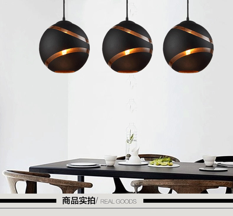 Aviara Nordic Glass Ball Pendant Light E27 Cord For Bedroom | Lersk