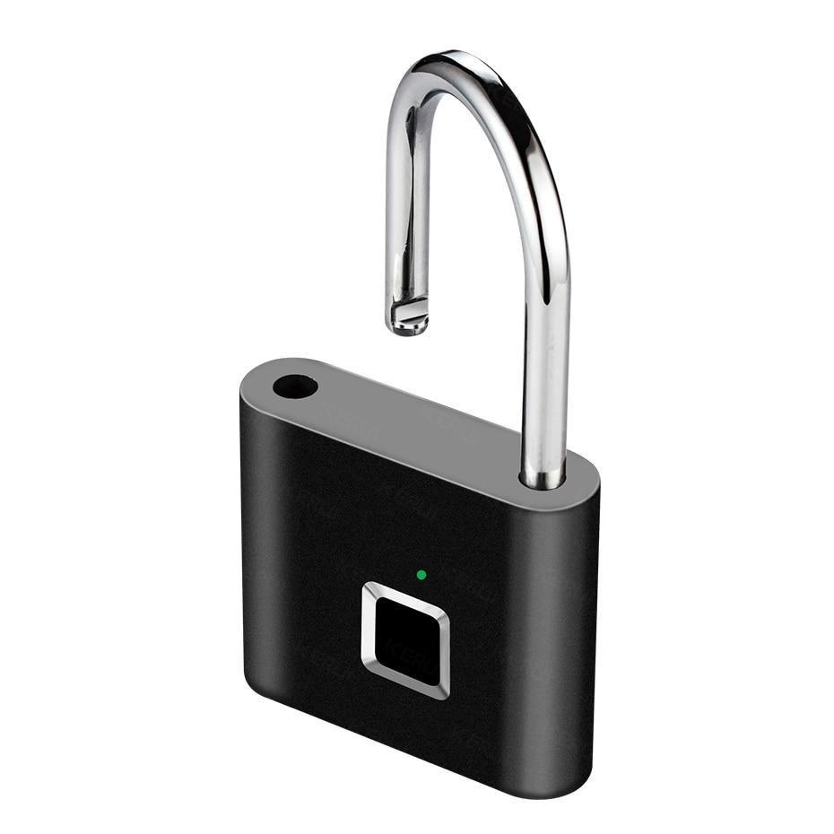 Lucchetto biometrico senza chiave NovaGuard USB con impronta digitale | Lersk