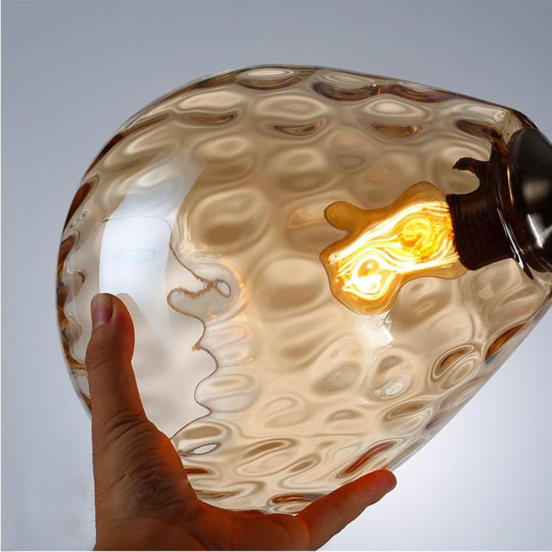 Arlena Drop Glass Pendant Lamp in Modern Nordic Style | Lersk