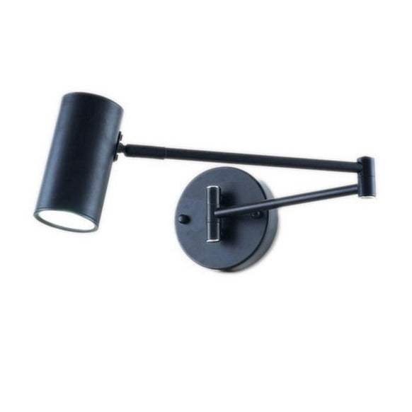 AeroLume Swivel Wall Sconce Iron With Brushed Brass Finish | Lersk