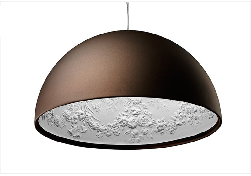 Solara Bloom Harpiks Krystal Lysekrone Halvindbygget | Lersk